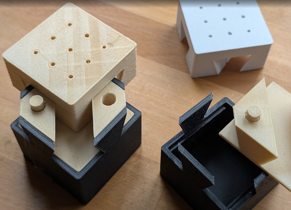 Il meccanismo interno della scatola